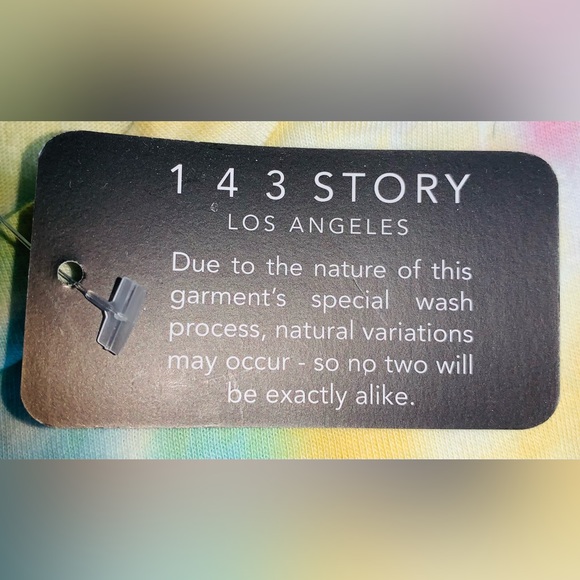 NWT 1 4 3 STORY OCEANSIDE 🌊 DREAMING TIE DYE TEE & JOGGER (SET)-BLUE🩵, M, BNWT - Picture 12 of 12